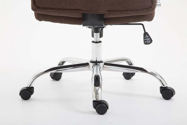 Produktbild CLP Bürostuhl Valais Stoff, braun (47 - 55 cm)