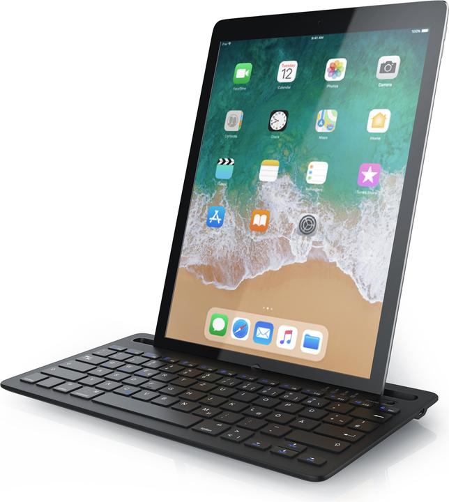 Image du produit Aplic Tablette clavier Bluetooth, support de tablette, avec batterie, pour iOS, Android, Windows (DE)