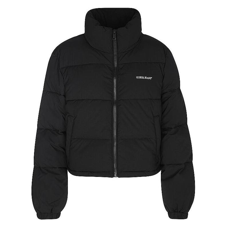 Guess, Damen, Winterjacken, Steppjacke, Schwarz, (M)
