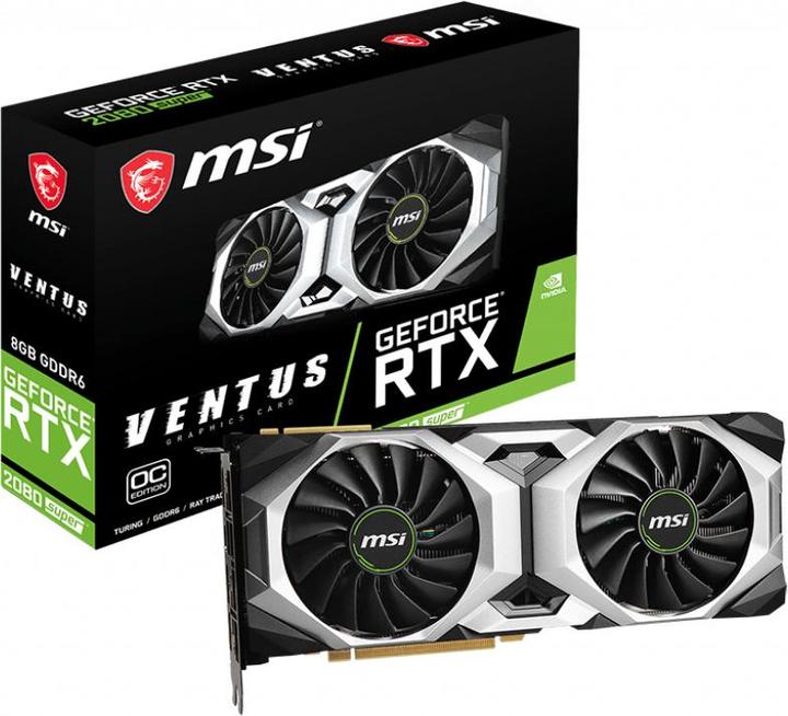 Image du produit MSI GeForce RTX 2080S VENTUS OC (8 Go)