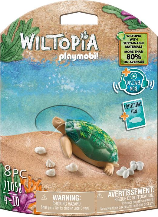 Actual product image Playmobil 71058 Giant tortoise (71058, Playmobil Wiltopia)