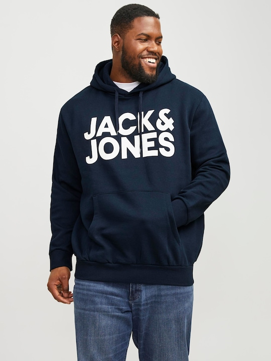 Image du produit Jack & Jones Logo de base Plus Size Hoodie (7XL)
