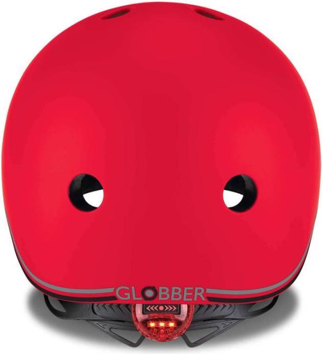 Actual product image Globber helmet Go Up Lights, XXS/XS (45-51cm), red (45 - 51 cm)
