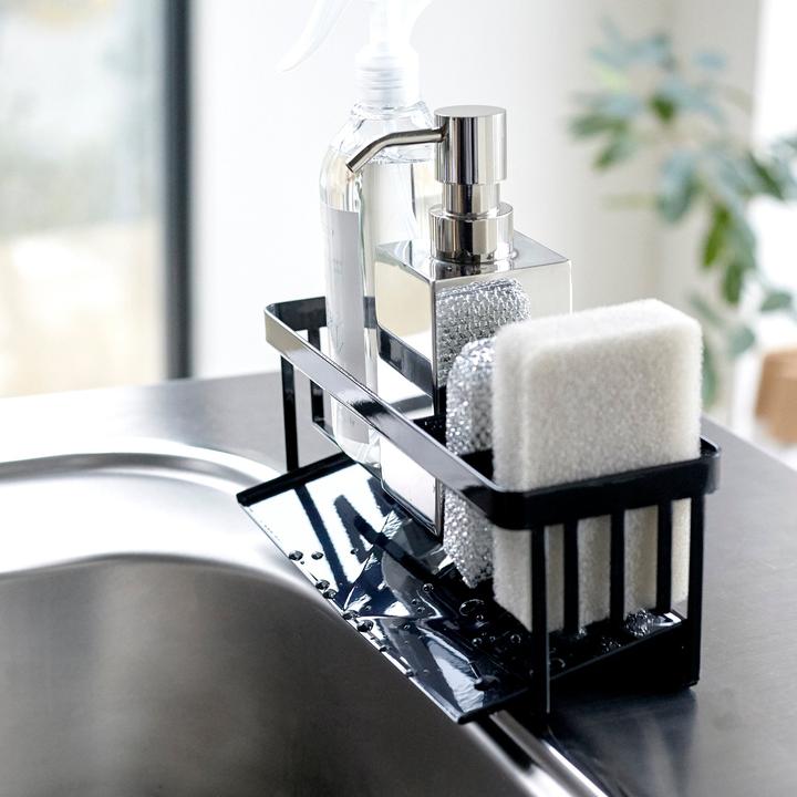 Image du produit Yamazaki Organisateur d'évier avec évacuation TOWER