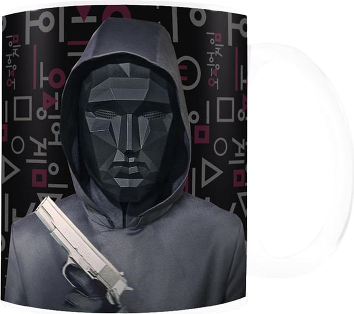 Squid Game Maschera con tazza da caffè (325 ml)