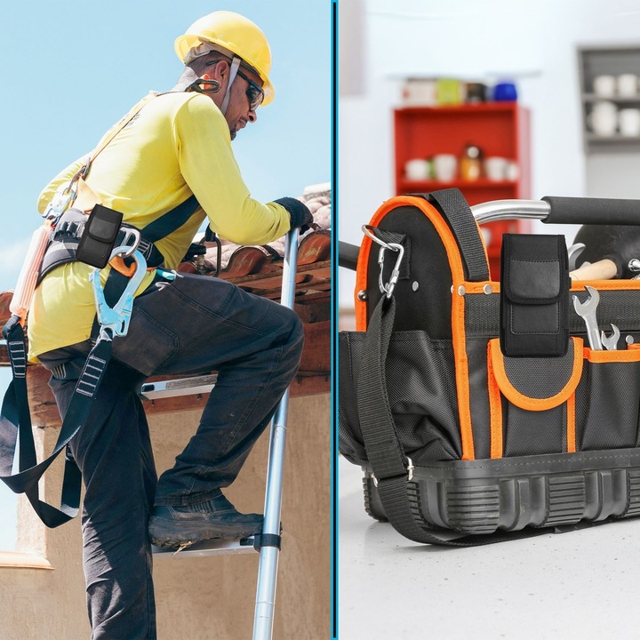 Produktbild Cadorabo Universale Schutzhülle für ZTE Nubia M2 LITE Tasche mit Gürtelclip (ZTE Nubia M2 Lite)