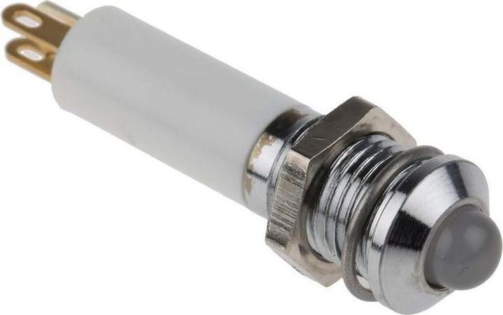 Produktbild RS PRO LED vorst 8mm chrom 12VDC rot/gelb/grün