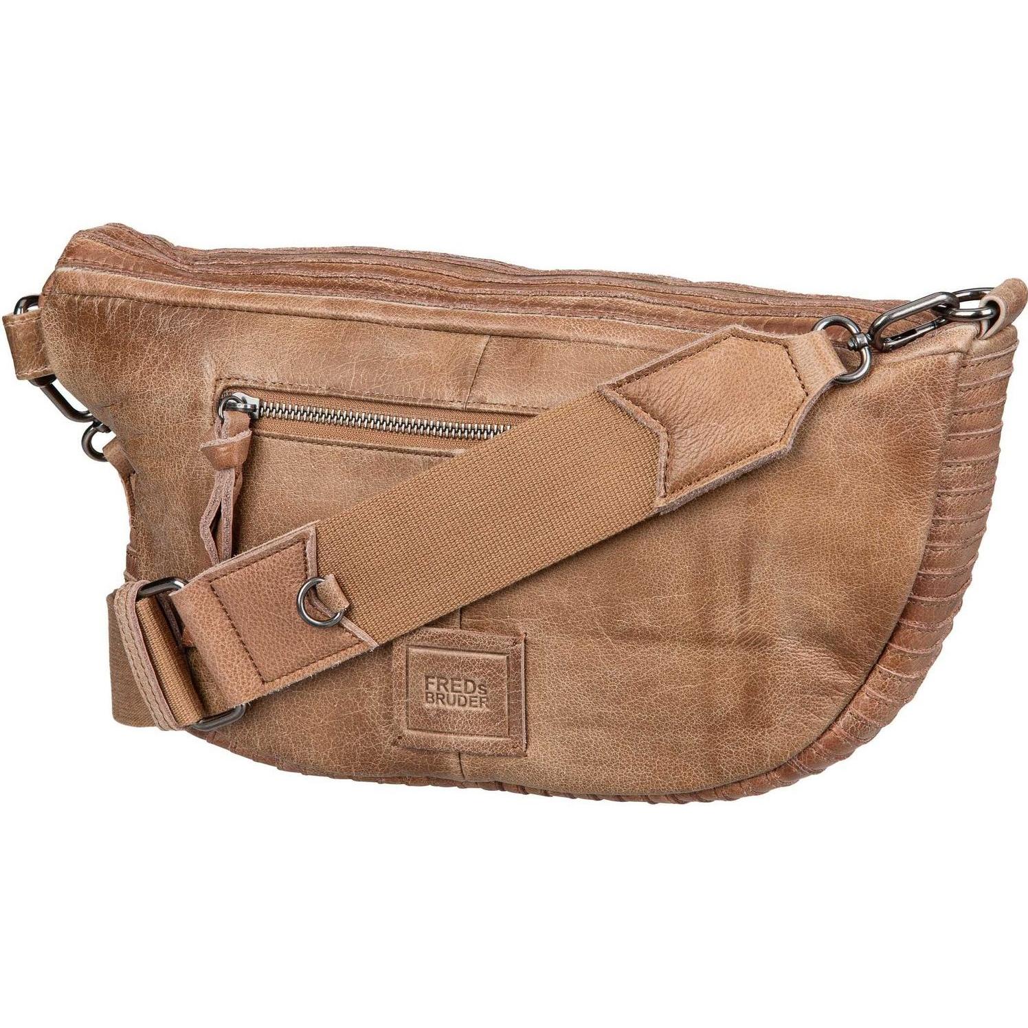 Thumbnail - FredsBruder, Handtasche, Layer Umhängetasche Leder 38 cm, Braun