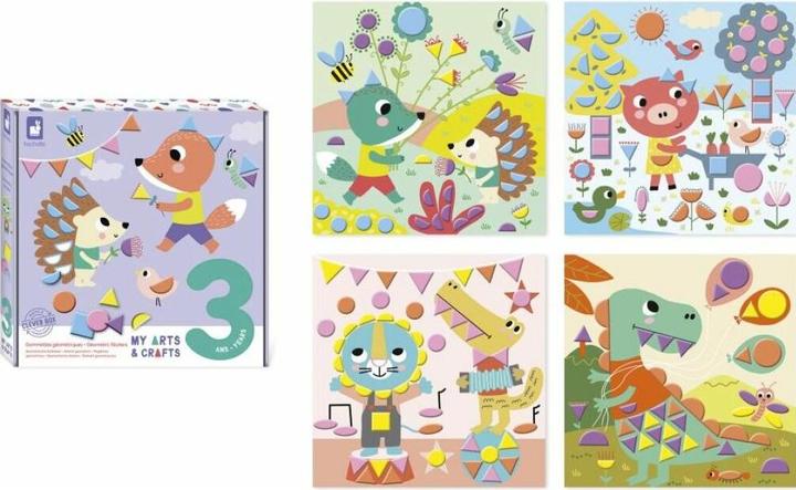 Produktbild Janod My arts&crafts: Geometrische Aufkleber