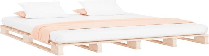 Actual product image vidaXL Palettenbett (200 x 200 cm)