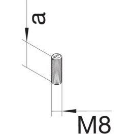 Thumbnail - Tehalit, Kabelschutz + Kabelführung, Nivellierstift (85 mm)
