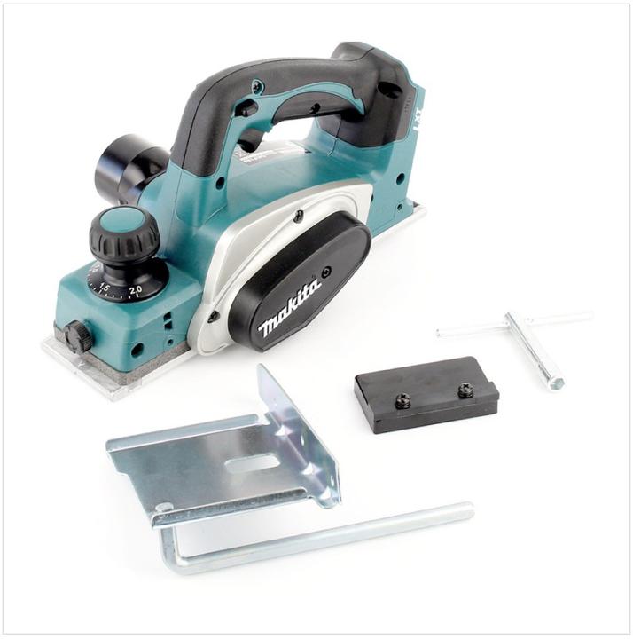 Produktbild Makita BKP 180 18V Li-ion Akku Hobel Solo - nur das Gerät ohne Zubehör, ohne Akku ohne Ladegerät ohn