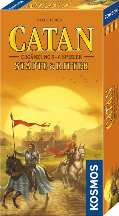 Productafbeelding Kosmos CATAN - Aanvulling 5-6 spelers - Steden & Ridders (Duits)