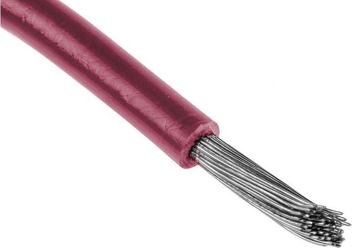 Produktbild RS PRO UL3266 Hook-up wire 24AWG Red 100m (100 m)