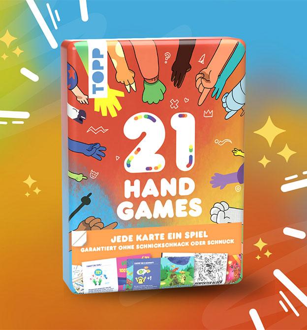 Image du produit Coup de pouce, coup de pouce, pack de jeux! 21 jeux rien que pour les mains (Allemand, 2 - 10 Joueur)