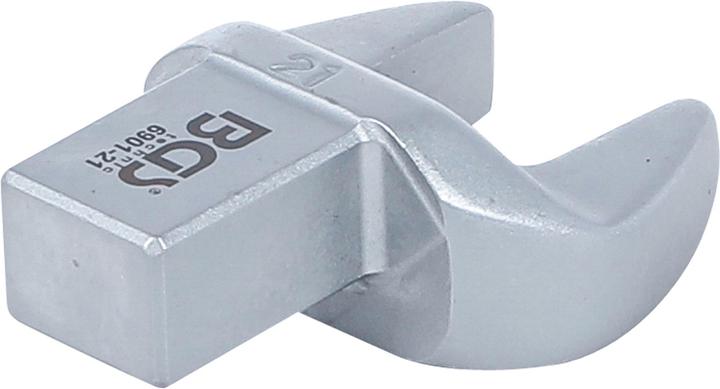 Actual product image BGS Open-End Push Fit Spanner 21 mm Square Size 14 x 18 mm (21 mm)