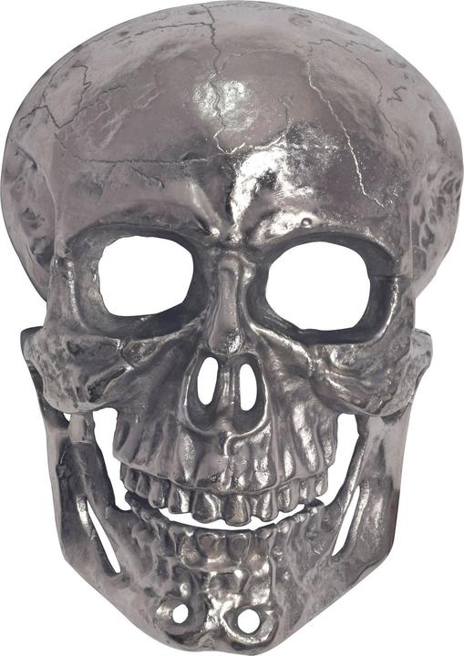 Produktbild FineBuy Wanddeko Totenkopf 41 cm Aluminium Schädel Wohndeko Dekoration Modern
