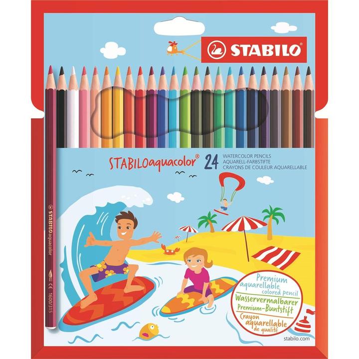 Produktbild STABILO Aquacolor (Mehrfarbig, 24 x)