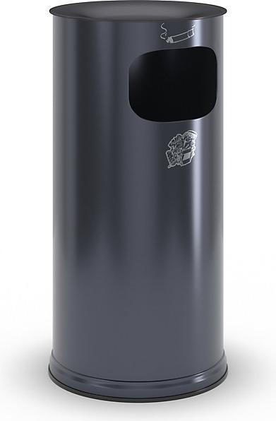 Actual product image kaiserkraft Safety combination ashtray, sheet steel (44 l)