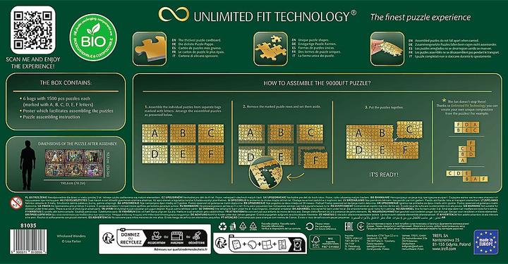 Actual product image Trefl Lisa Parker - Moustache miracle cats (9000 pieces)
