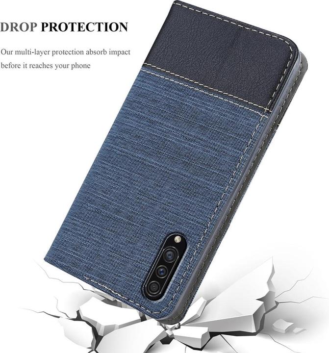 Produktbild Cadorabo Book Jeans Optik Cover (Samsung Galaxy A50, Samsung Galaxy A30s, Samsung Galaxy A50s)