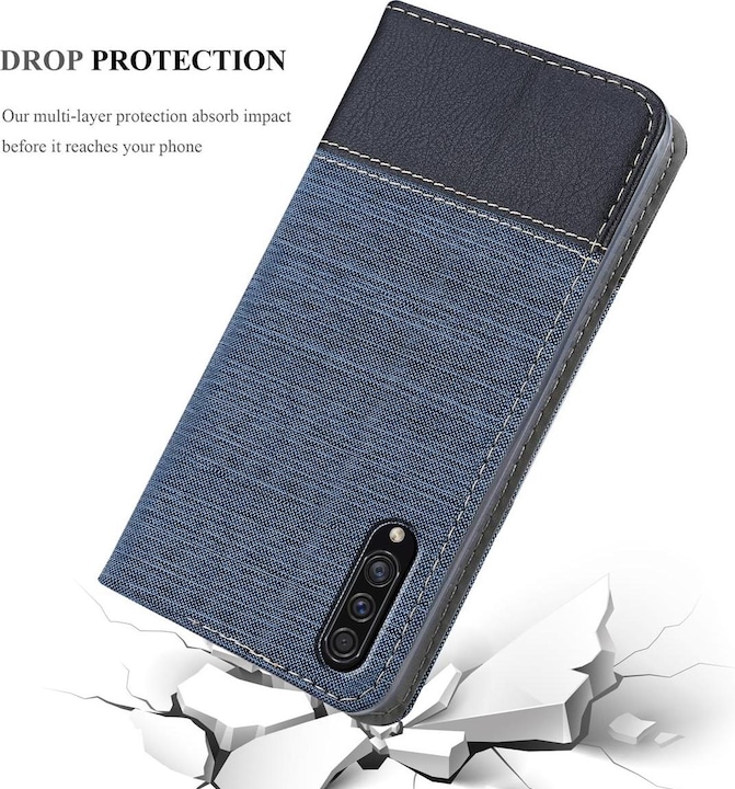 Actual product image Cadorabo Book Jeans Optics Cover (Samsung Galaxy A50, Samsung Galaxy A30s, Samsung Galaxy A50s)