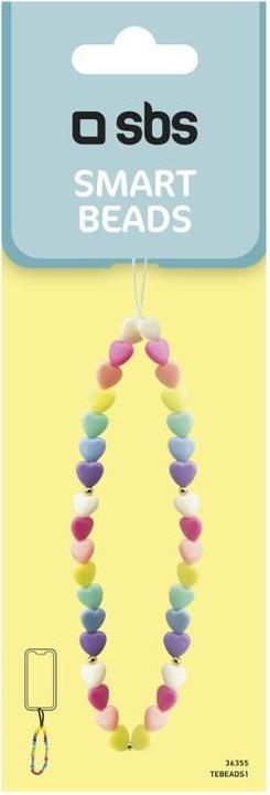 Actual product image SBS Smart Beads multicolour hearts