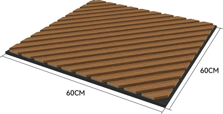 Produktbild neu.holz Akustik-Wandpaneel (60 x 60 x 2 cm)