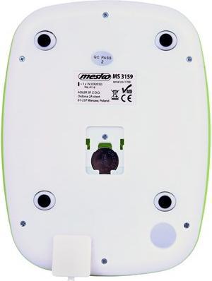 Actual product image Mesko MS Worktop Rectangle Electronic Kitchen Scale