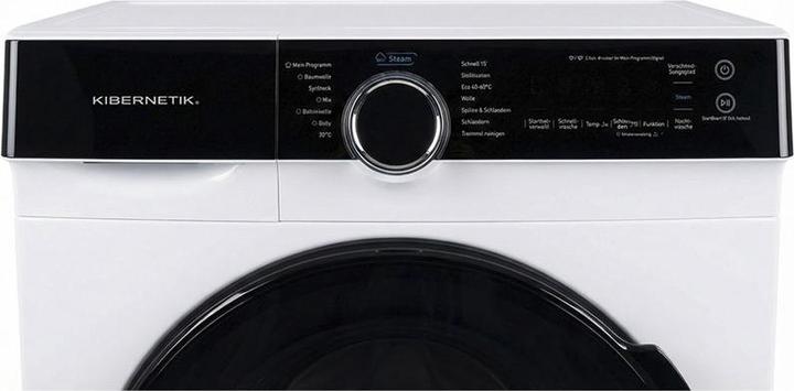 Produktbild Kibernetik FLWS512 FusionLine Waschmaschine 9kg A-40% Klasse Weiss (9 kg, Links)