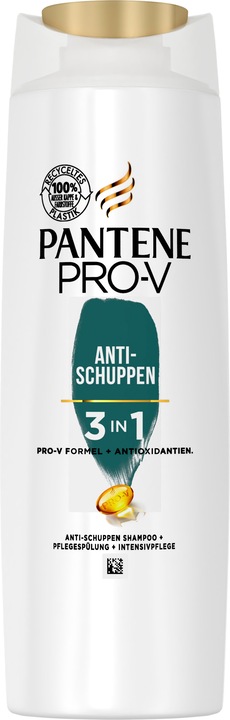 Immagine prodotto Pantene DUPLIKAT 3in1 antiforfora (250 ml, Shampoo liquido)