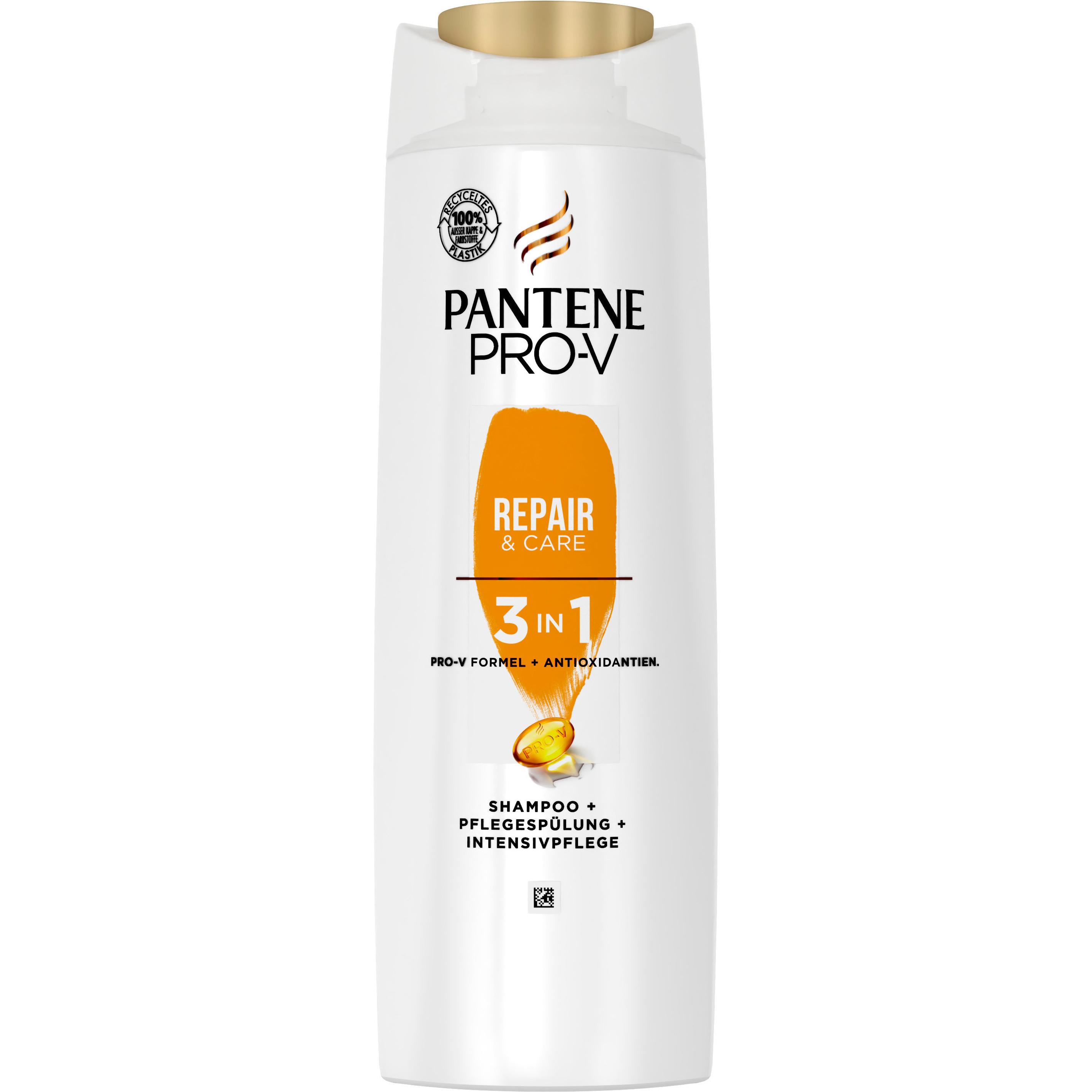 Pantene, Shampoo, Repair & Care (400 ml, Flüssiges Shampoo)