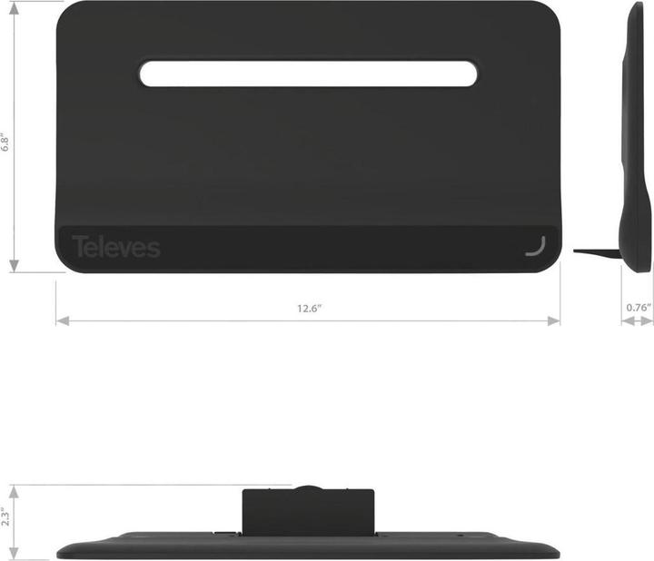 Image du produit Televes BEXIA Antenne d'intérieur active DAB+DVB-T LTE700 (Antenne d'intérieur, DVB-T / -T2)
