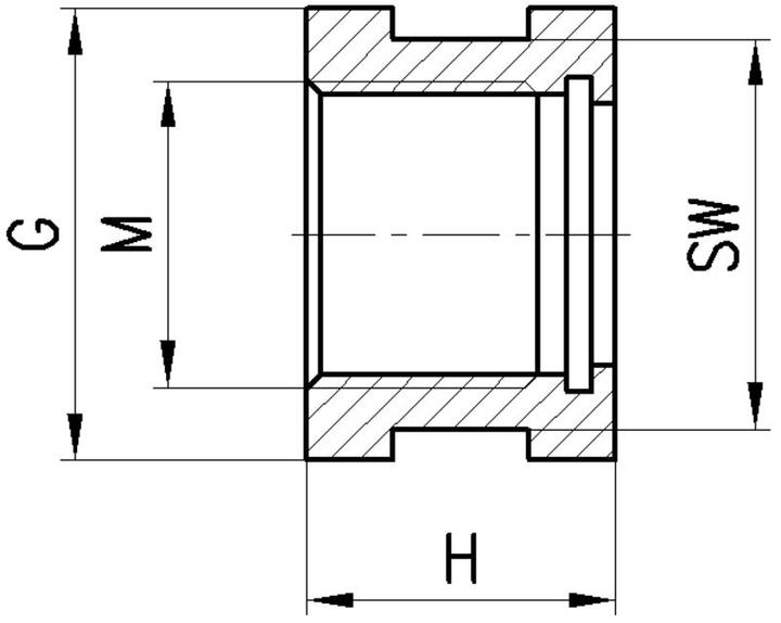 Produktbild Röhm Spannmutter