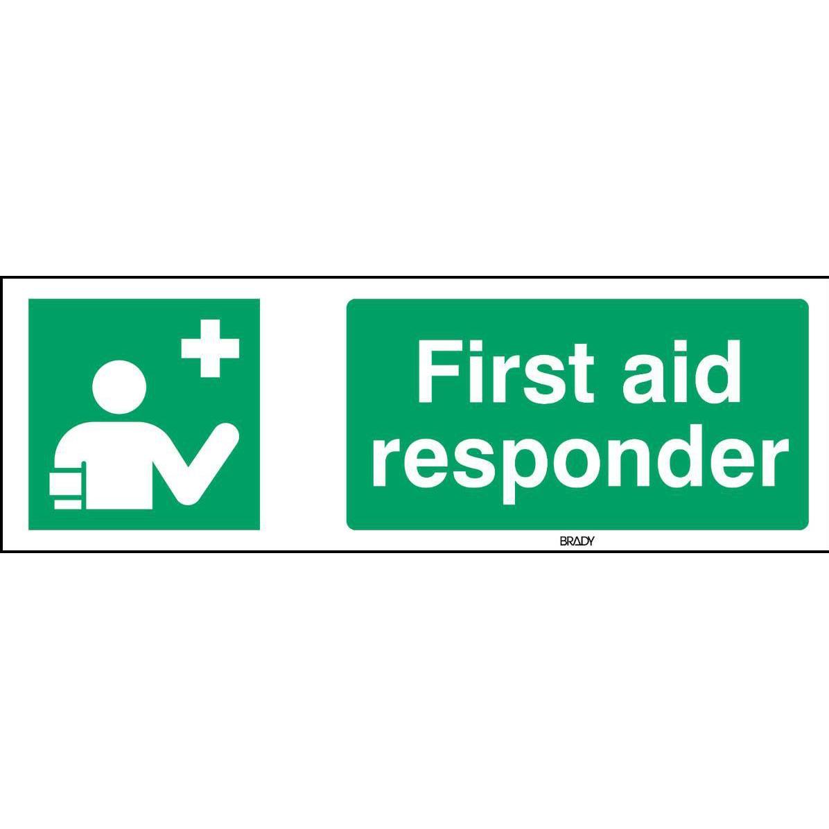 Brady, Etiketten, ISO Safety Sign - First aid