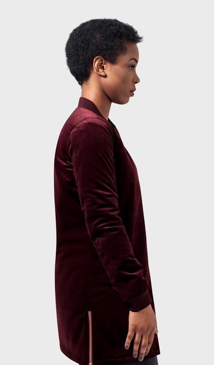 Immagine prodotto Urban Classics Giacca lunga da donna in velluto (XS)