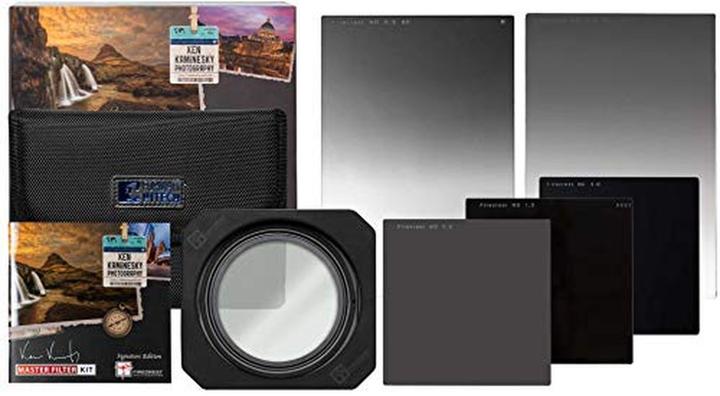 Produktbild Formatt Hitech Firecrest Ultra Ken Kaminesky Signature Edition 100 mm Master Kit + Firecrest 100 mm Holder Kit (ND- / Graufilter, 100 mm)