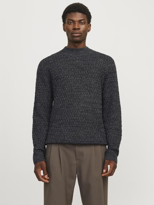 Actual product image Jack & Jones Plain knitted jumper with round neck Knitted jumper with round neck (XL)