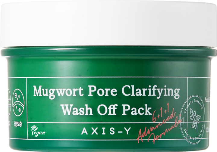 Image du produit Axis-Y Mugwort Pore Clarifying Wash Off Pack Masque nettoyant pour le visage avec Mugwort 100Ml (100 ml)