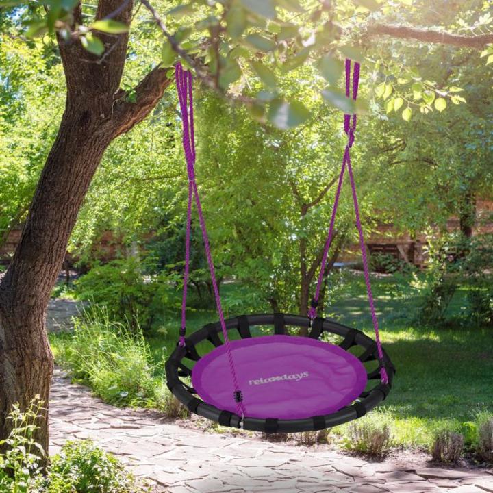 Actual product image Relaxdays 80 cm Nest Swing