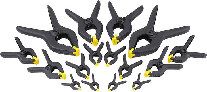 Produktbild Stanley STHT0 – 83094. Packung 16 Schraubklemmen (220 mm)