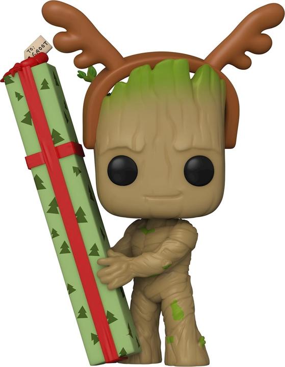 Actual product image Funko Pop! Guardiani della Galassia Holiday Groot (1105)