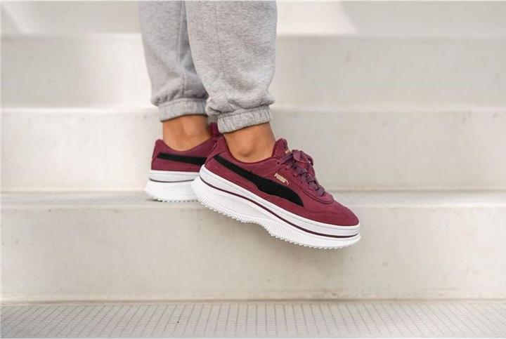 Image du produit Puma Damen Sneaker deva Suede Dunkelrot (38)