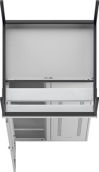 Anthracite grey RAL 7016, Deep black RAL 9005, Light grey RAL 7035