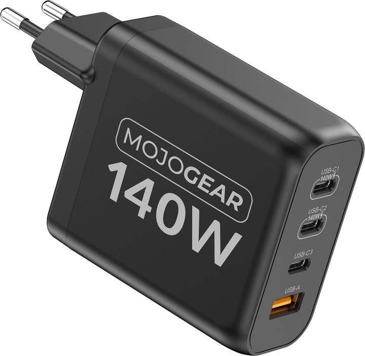 Immagine prodotto Mojogear Adattatore di alimentazione USB Charge+ 140W Gan (MG-C02) (140 W)