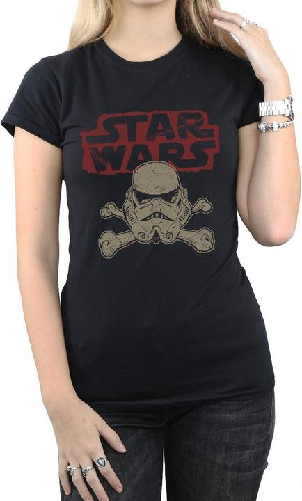 Produktbild Star Wars Stormtrooper Skull Logo TShirt (L)