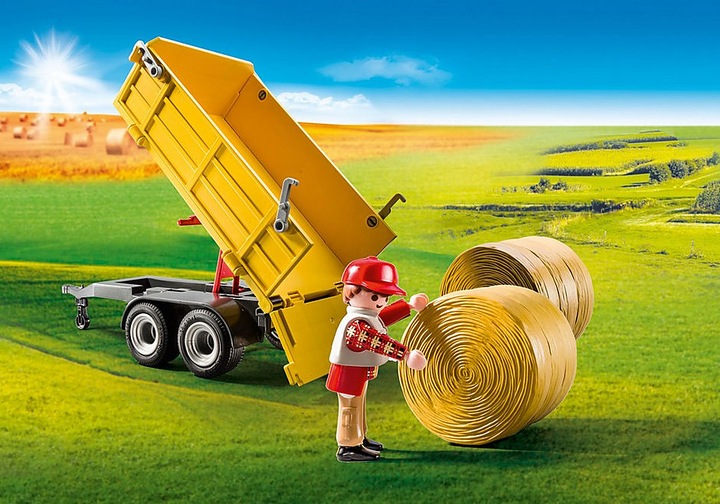 Image du produit Playmobil Tracteur avec remorque (9317) (9317, Playmobil Country)