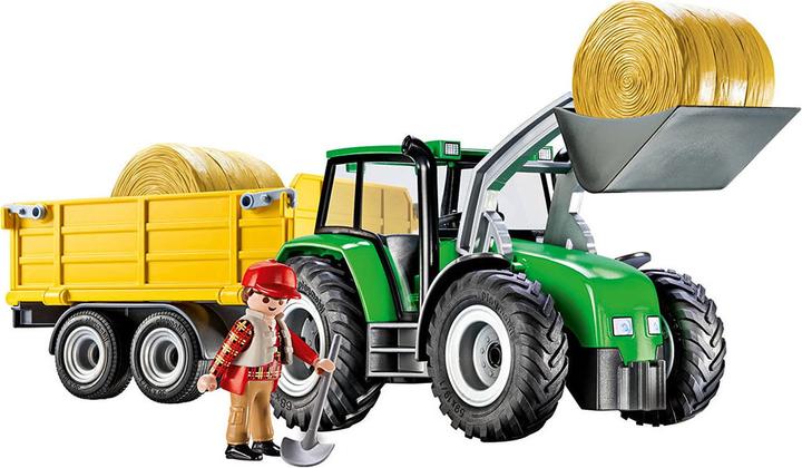 Actual product image Playmobil Tractor with Trailer (9317, Playmobil Country)