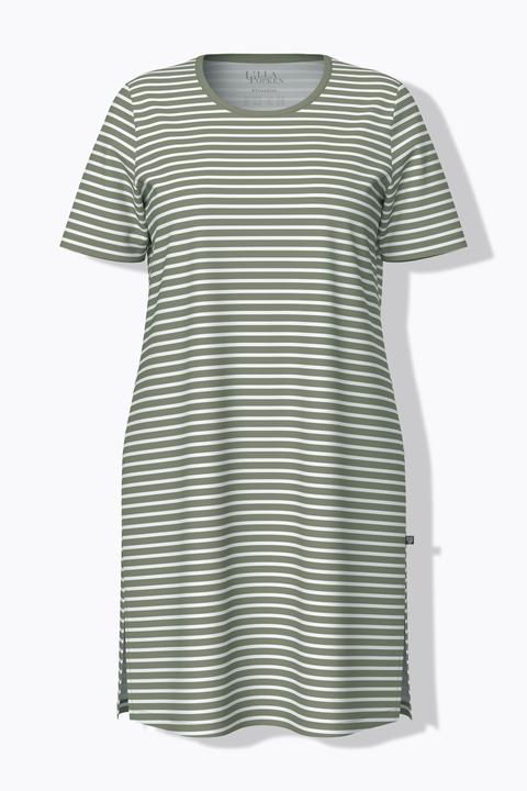 Produktbild Ulla Popken Bigshirt, Ringel, Rundhals, Halbarm (54)