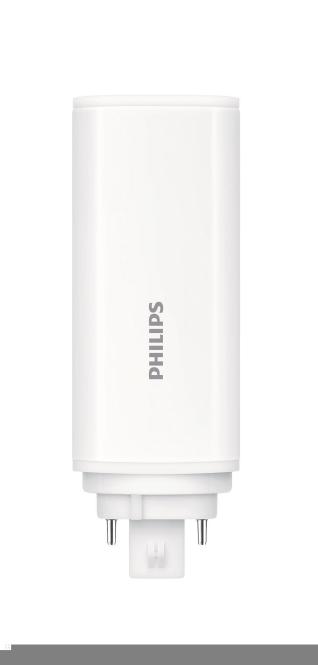 Actual product image Philips CorePro LED PLT HF/Mains 6.5W 830 4P (GX24q-2, 720 lm, 1x)